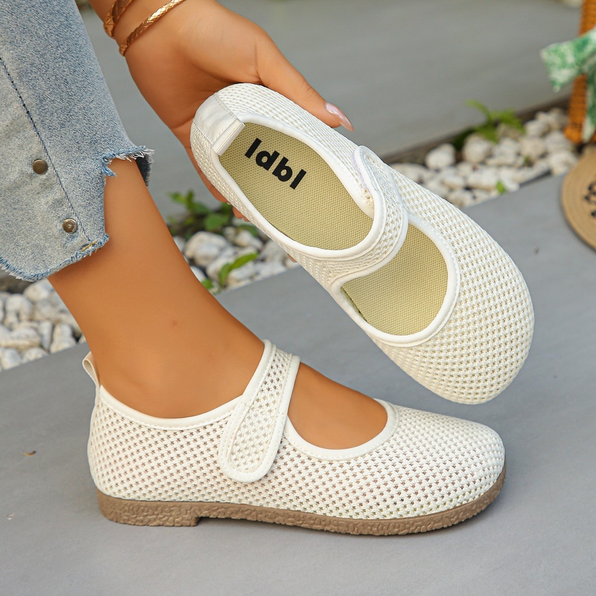 Round Toe Slip-Ons