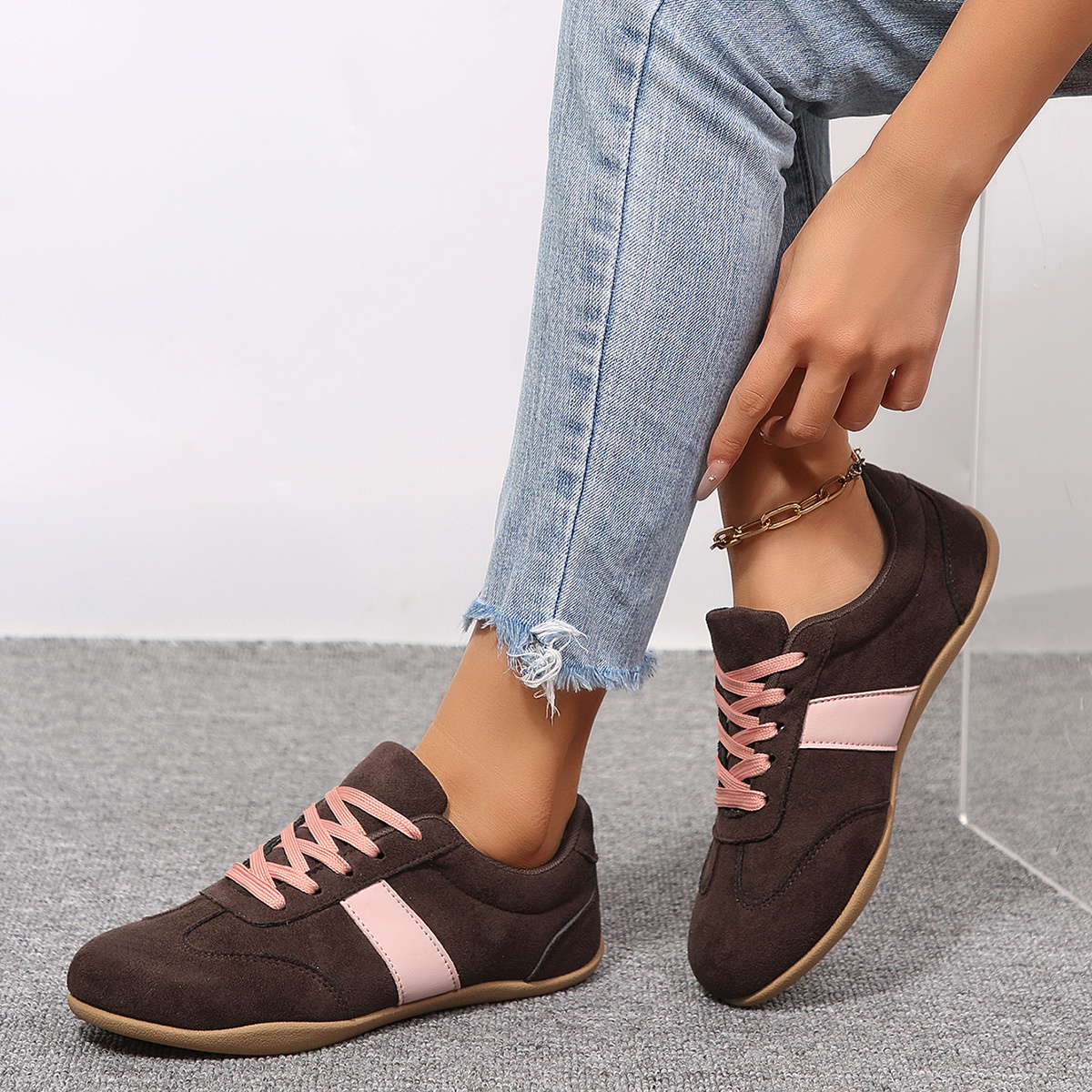 Round Toe Flats Sneakers