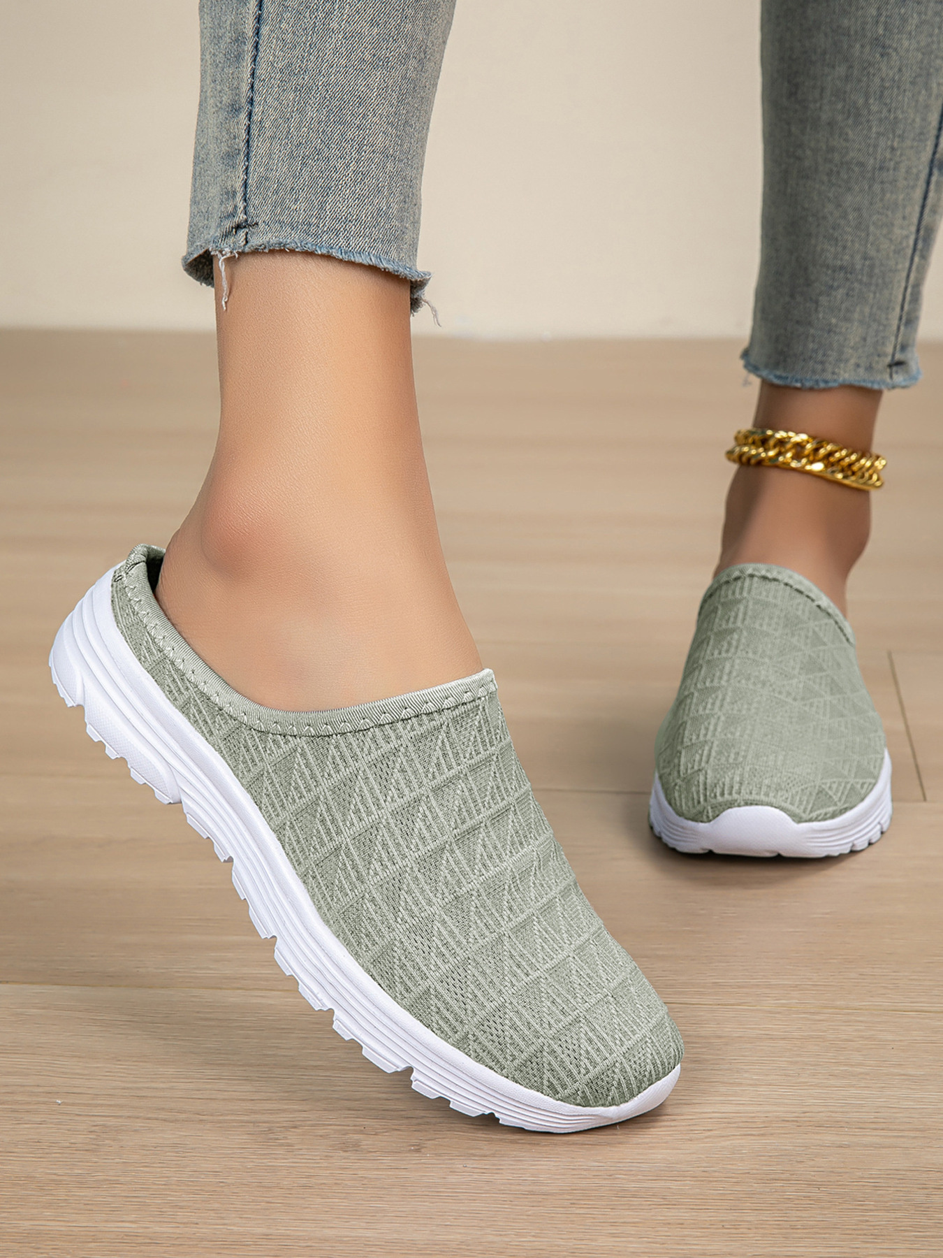 Breathable Mesh Slip-Ons