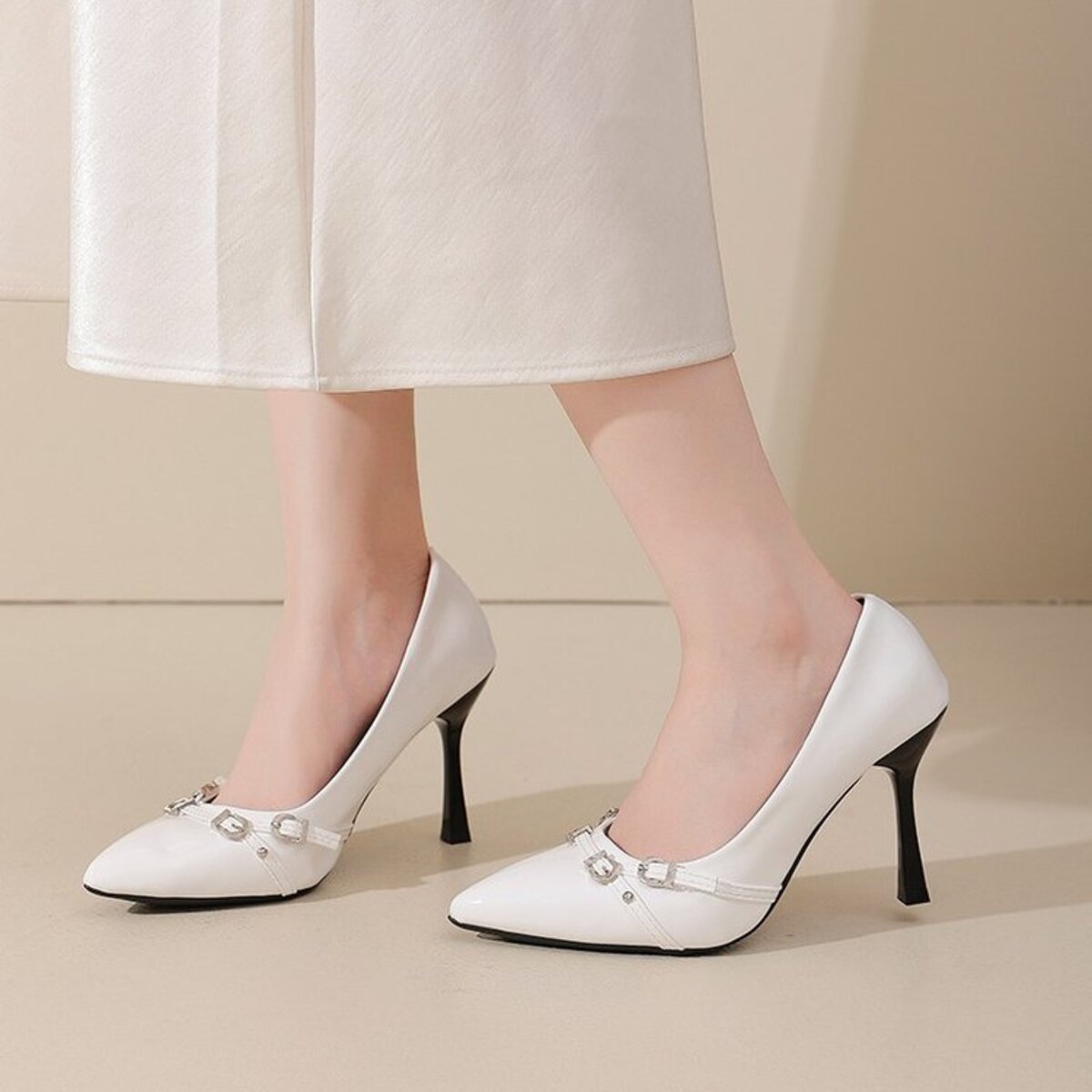 Point Toe High Heels Pumps