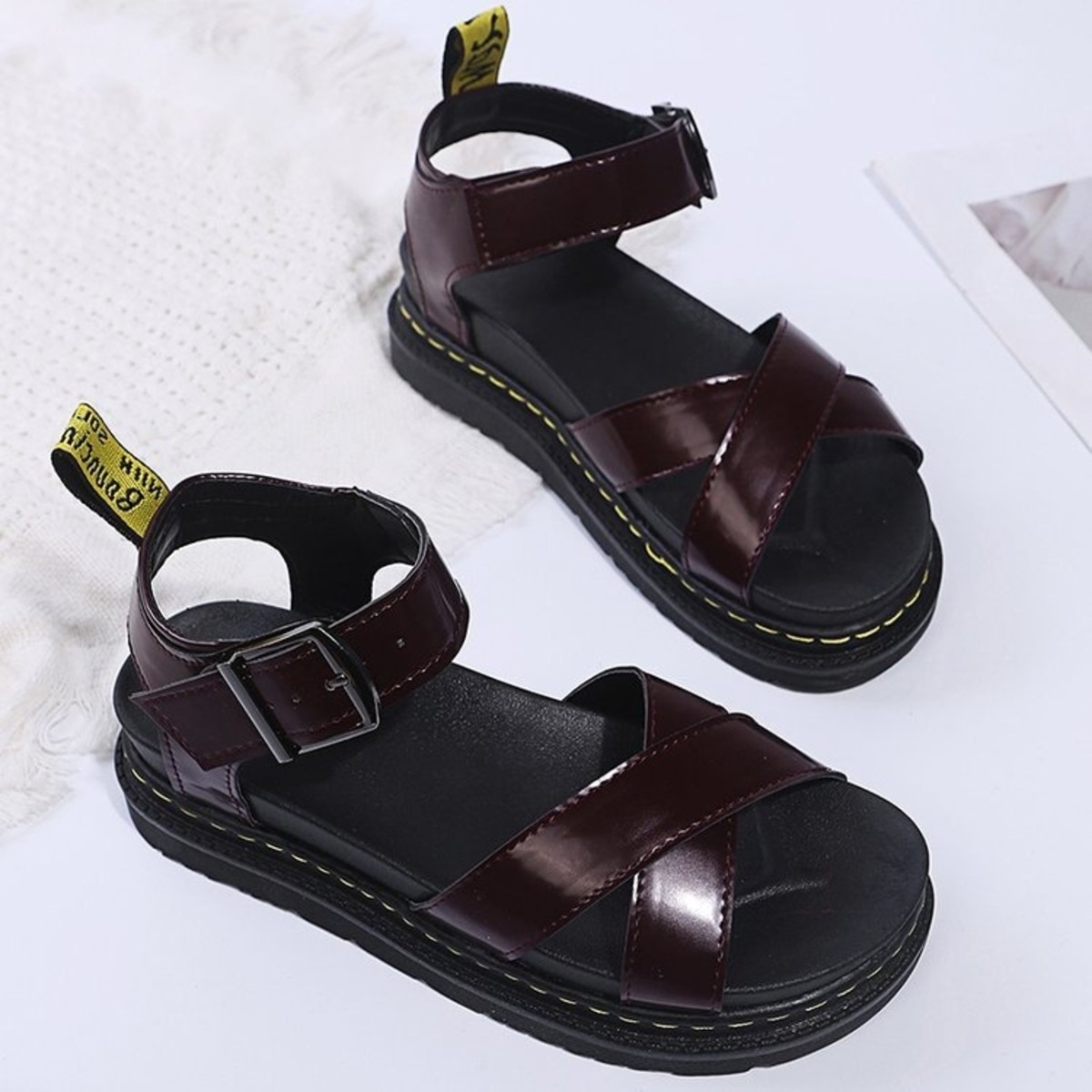 Open Toe Platform Sandals