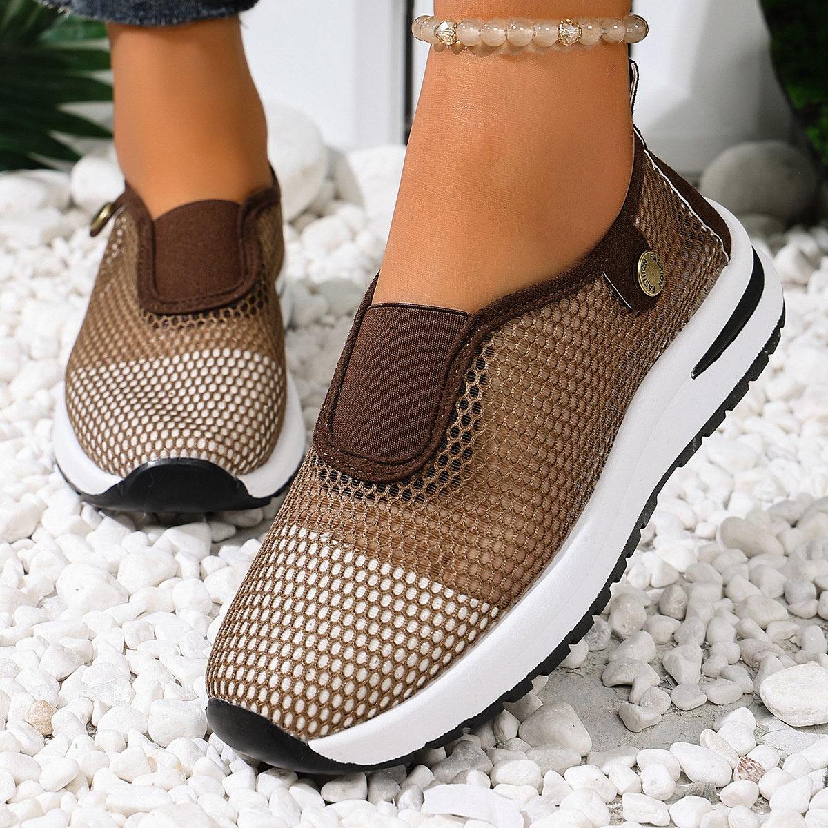 Breathable Mesh Slip-Ons