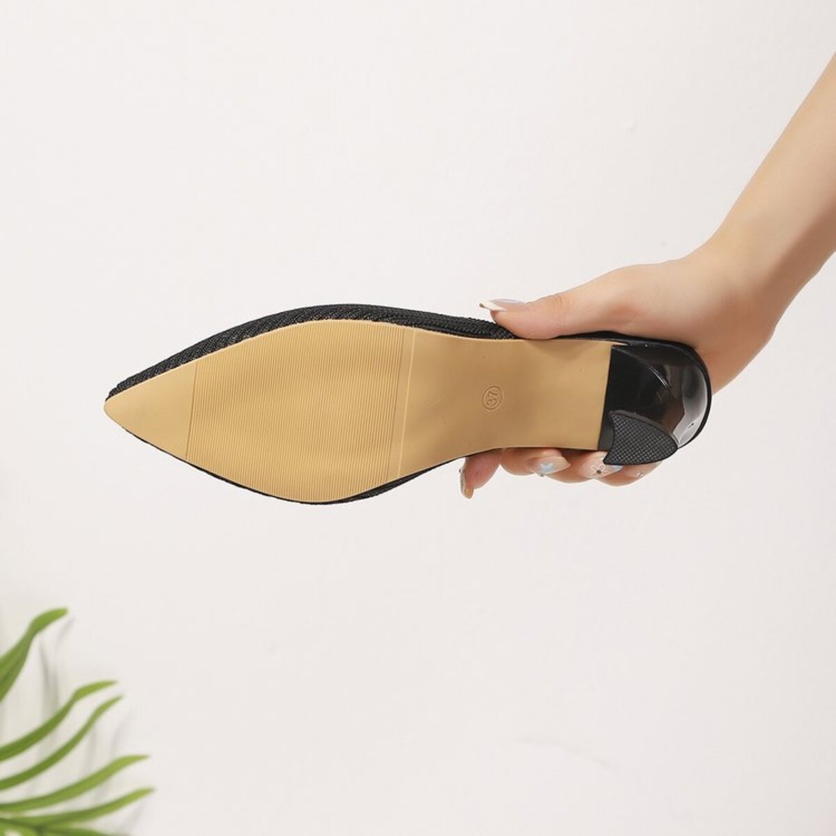 Point Toe Flare Heels Sandals