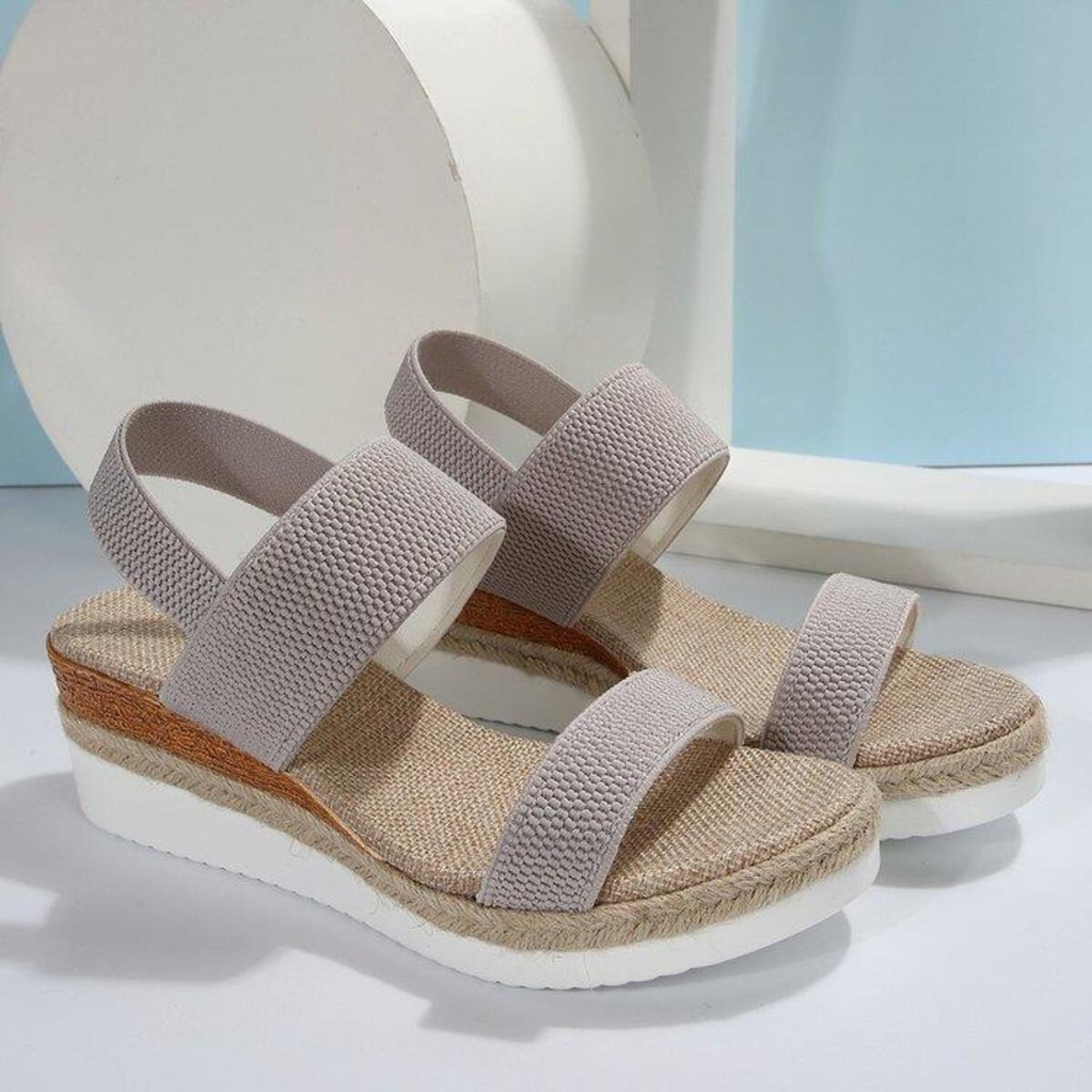 Open Toe Wedge Sandals