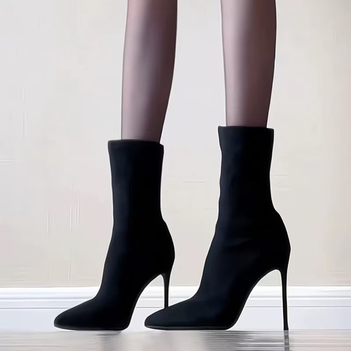 Point Toe Stiletto Boots