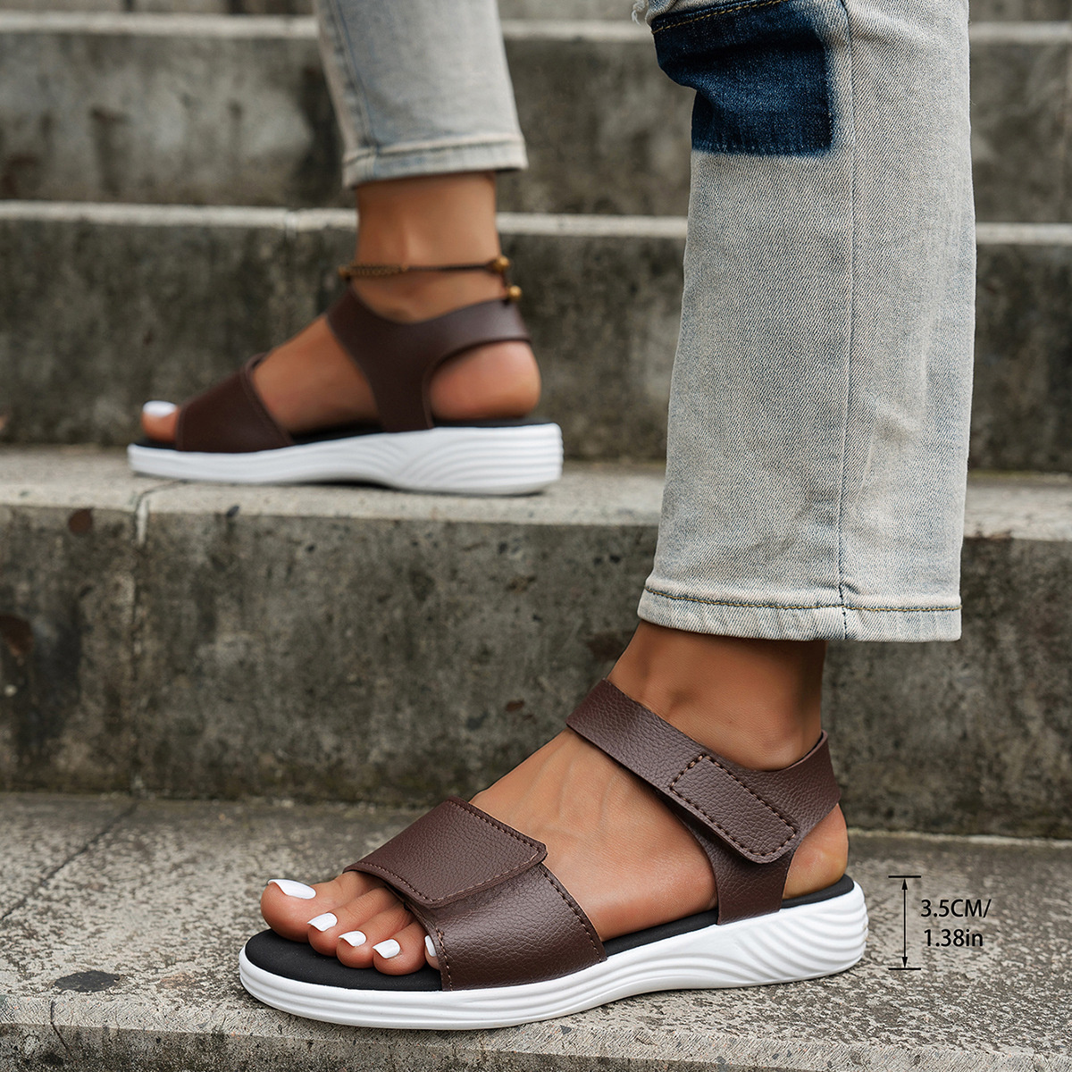 Open Toe Platform Sandals
