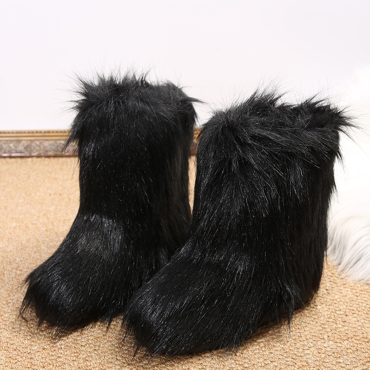 Faux Fur Winter Boots