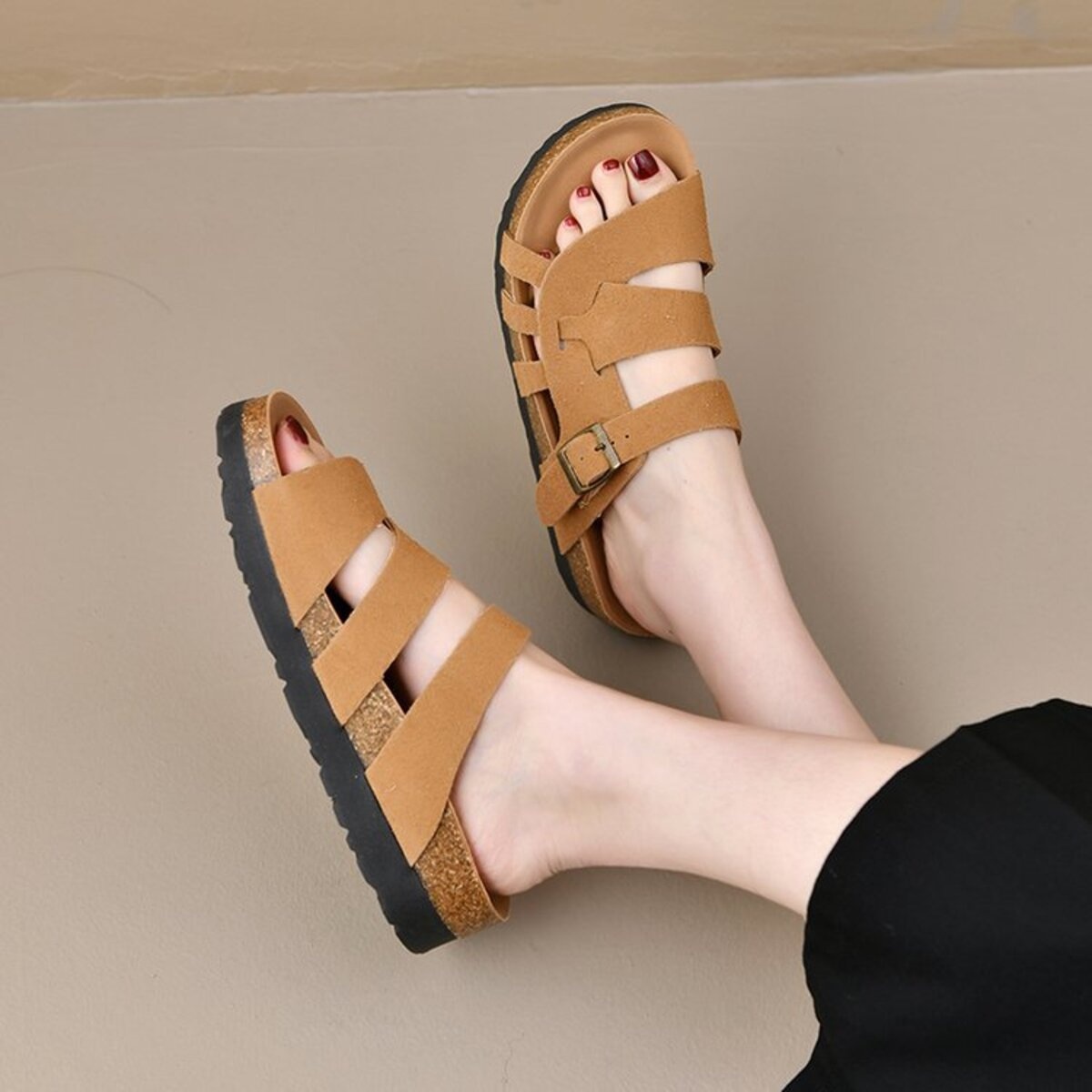 Open Toe Platform Sandals
