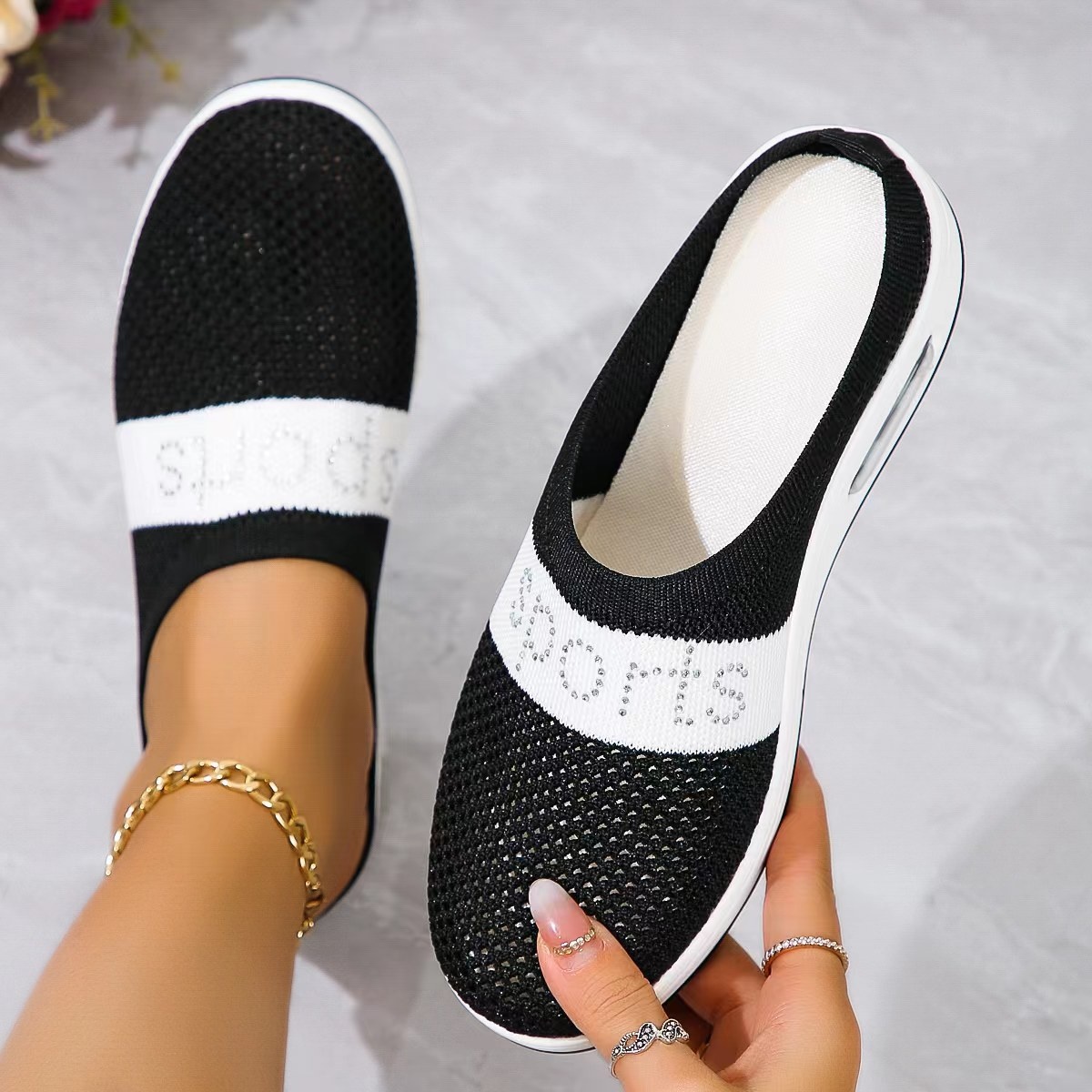 Breathable Mesh Slip-Ons