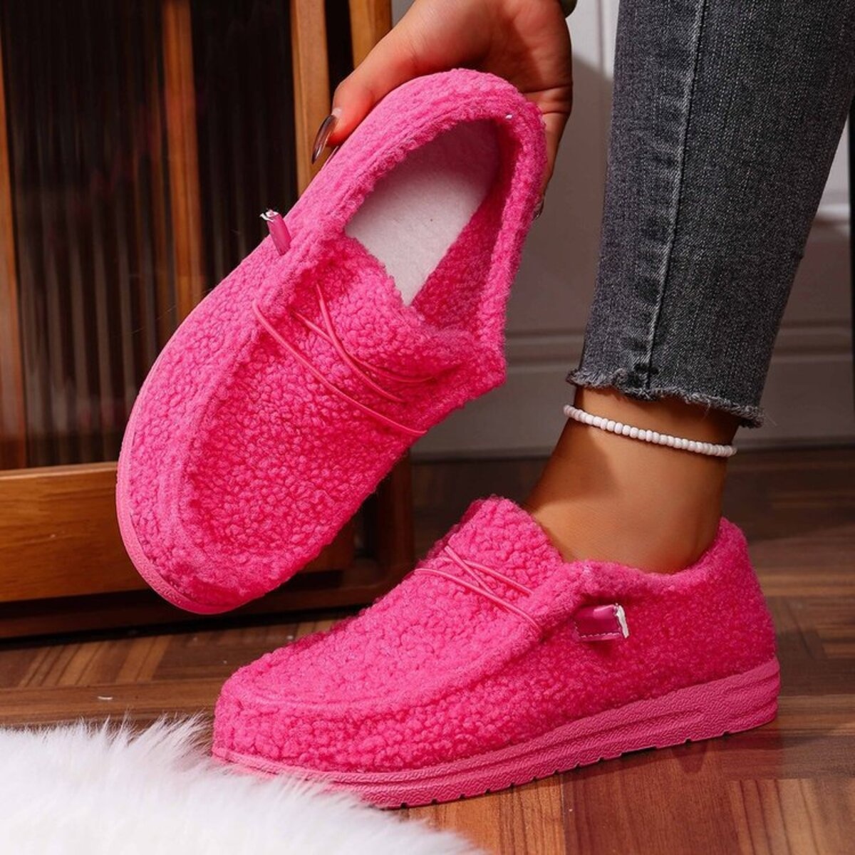 Round Toe Flats Slip-Ons