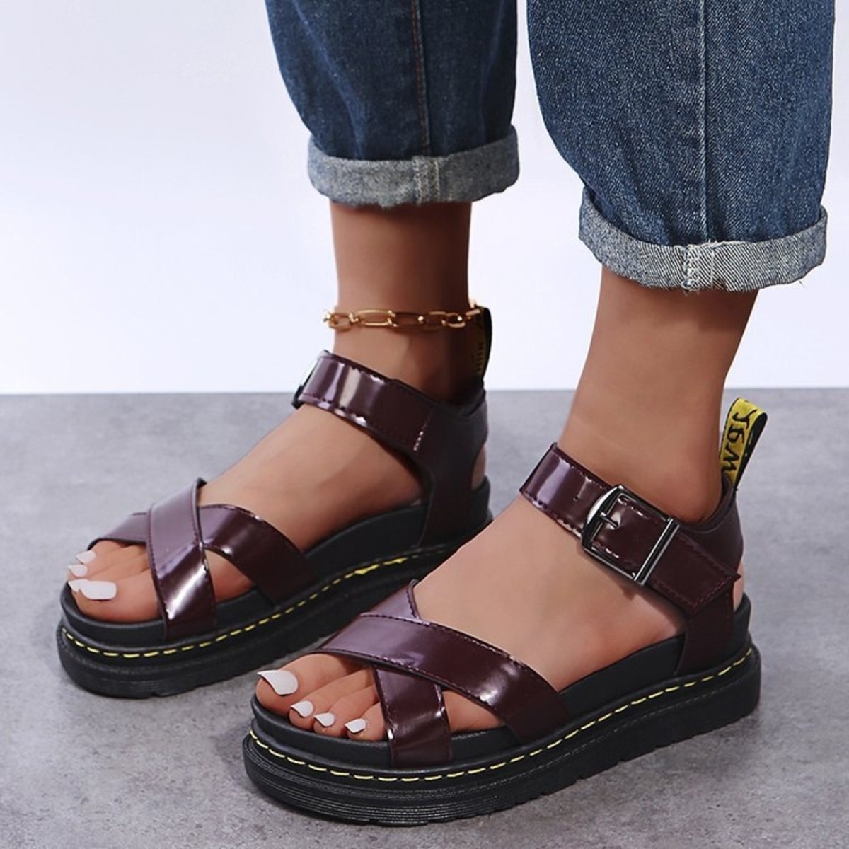 Open Toe Platform Sandals