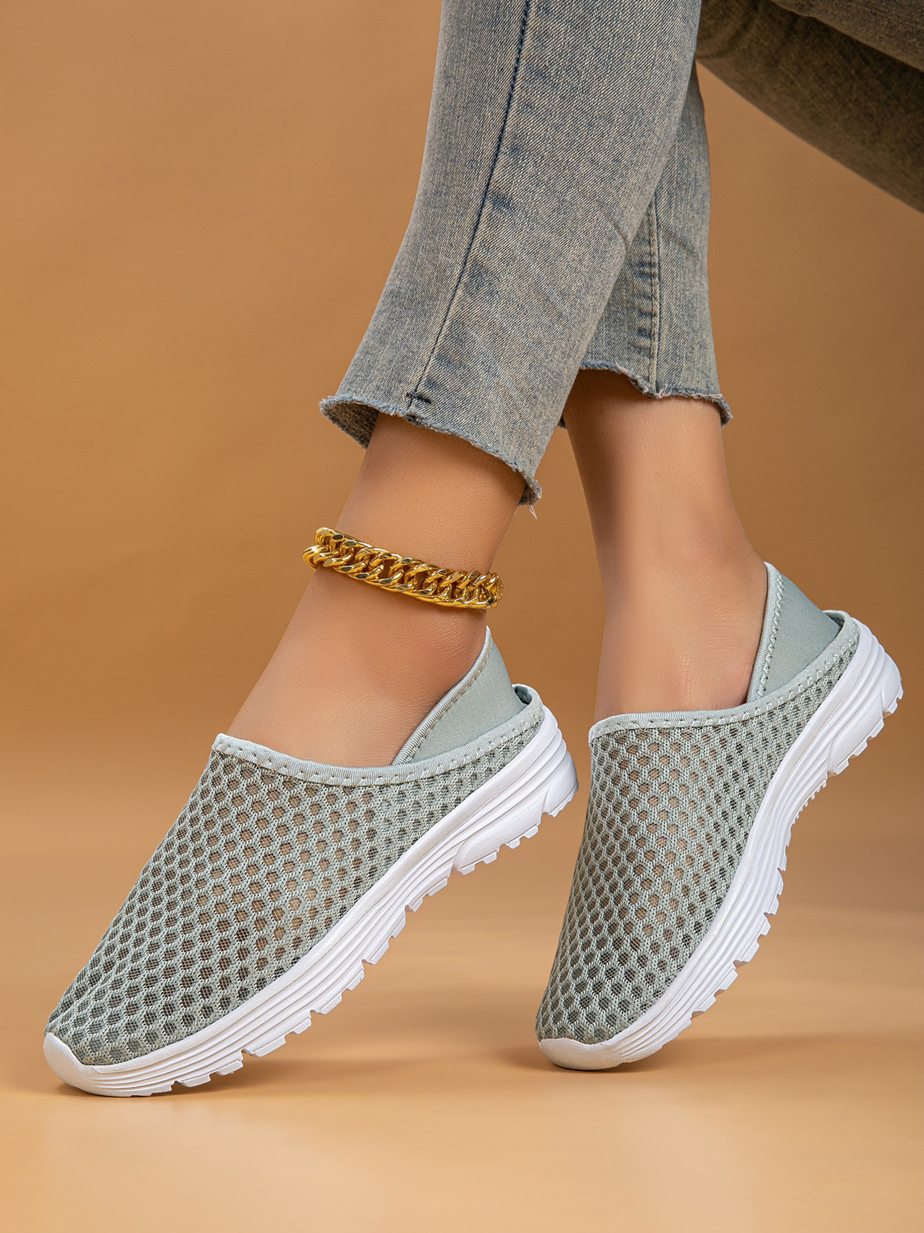Breathable Mesh Slip-Ons