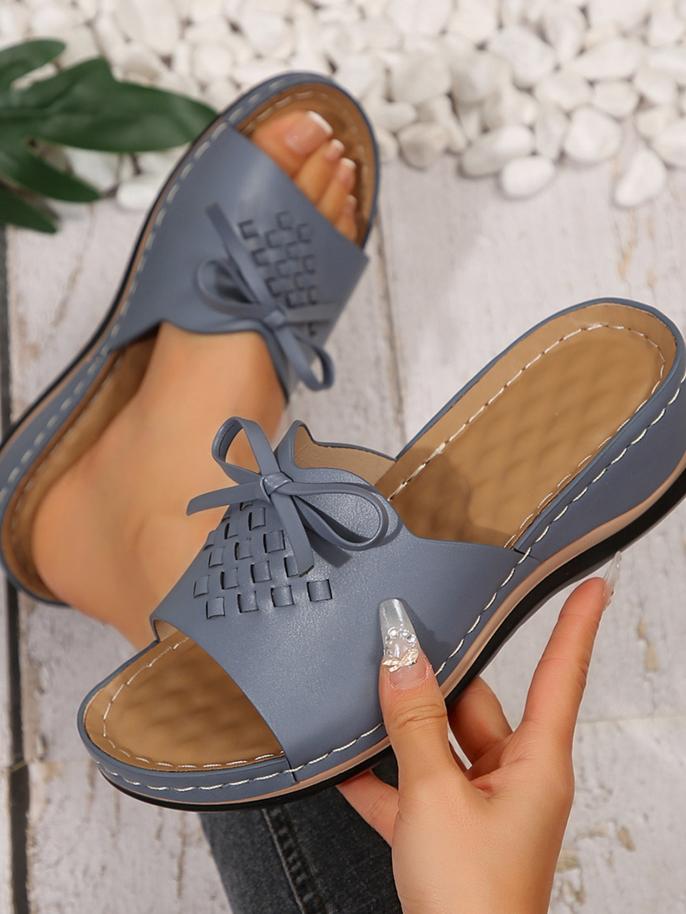 Bow Open Toe Sandals