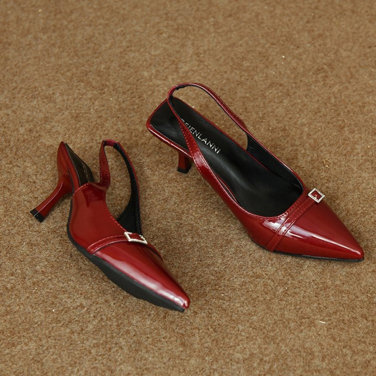 Pointed Toe Slingback Pumps