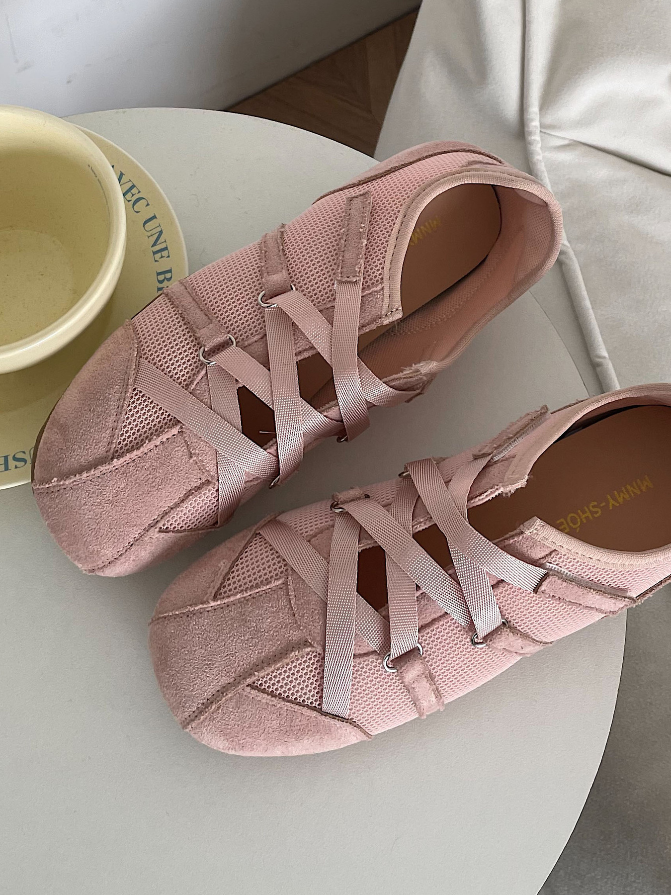 Cross-Strap Comfort Mule Loafers