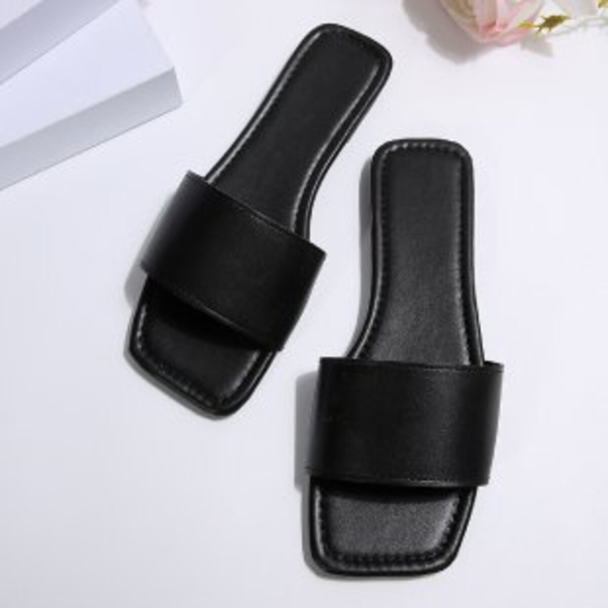 Open Toe Flats Sandals