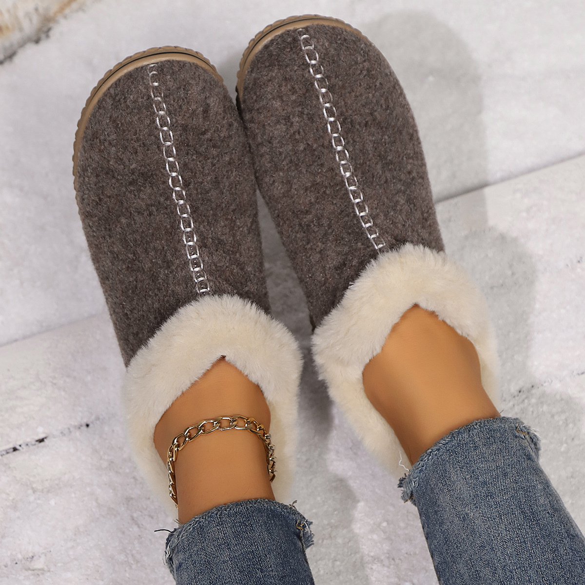 Round Toe Ankle Boots