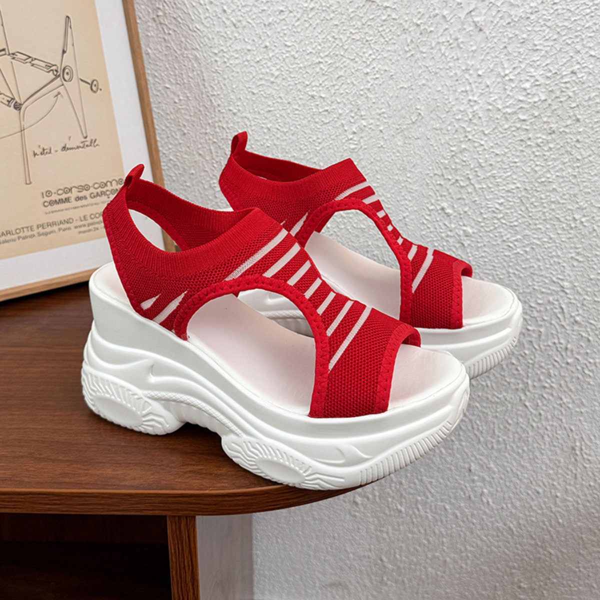 Open Toe Platform Sandals