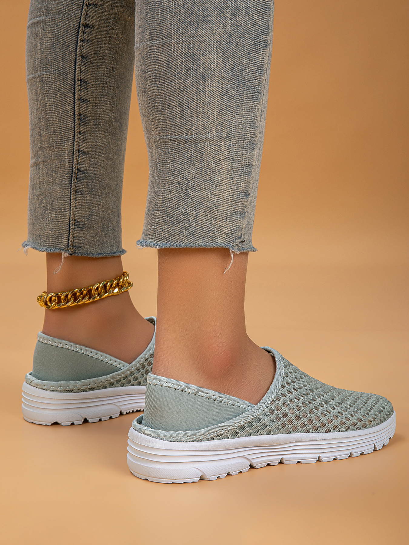 Breathable Mesh Slip-Ons
