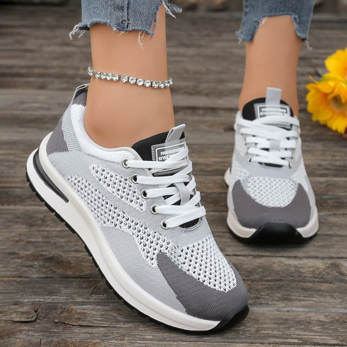 Lace Up Platform Athletic