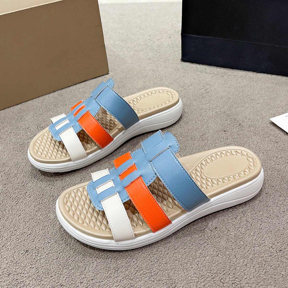 Open Toe Platform Sandals
