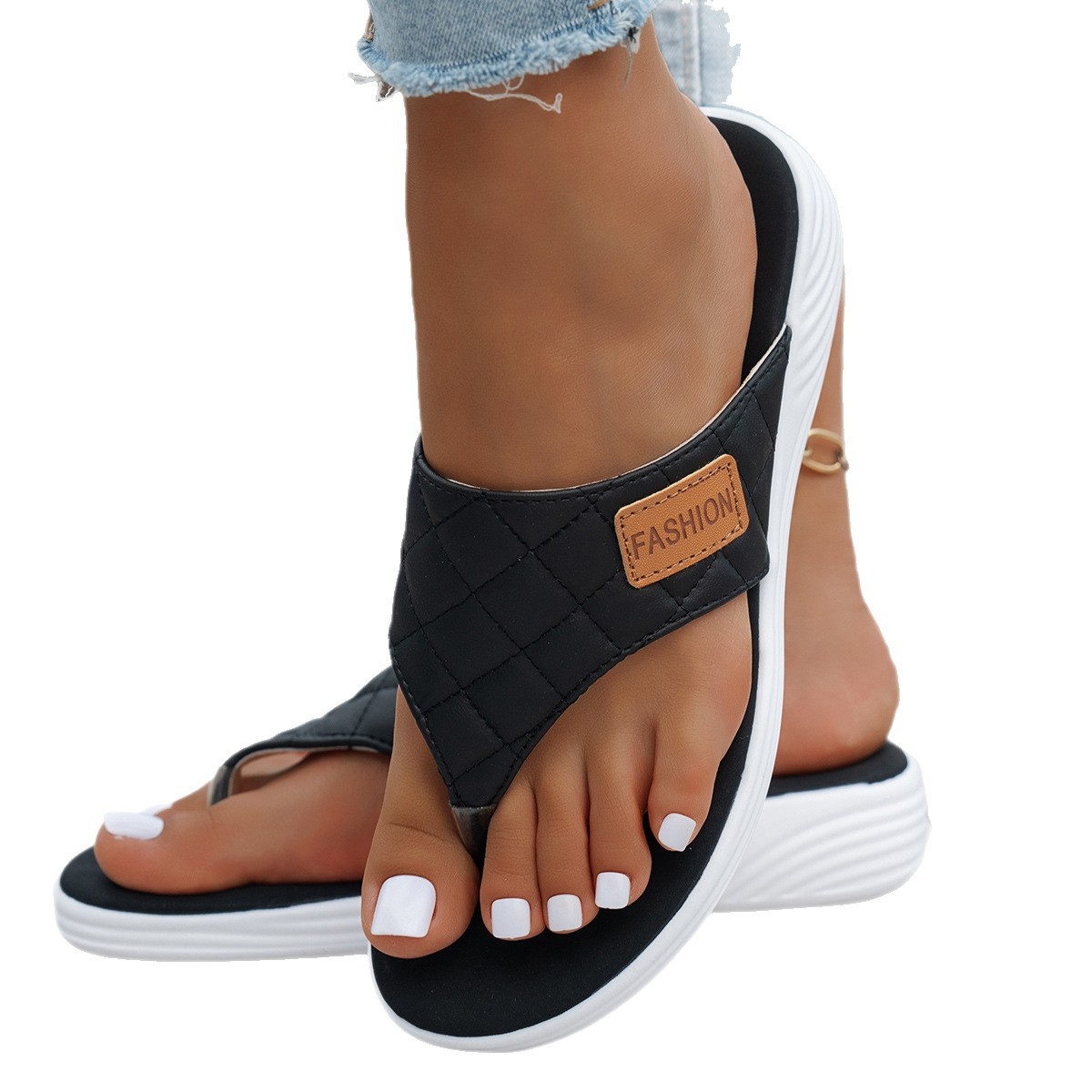 Toe Post Platform Sandals