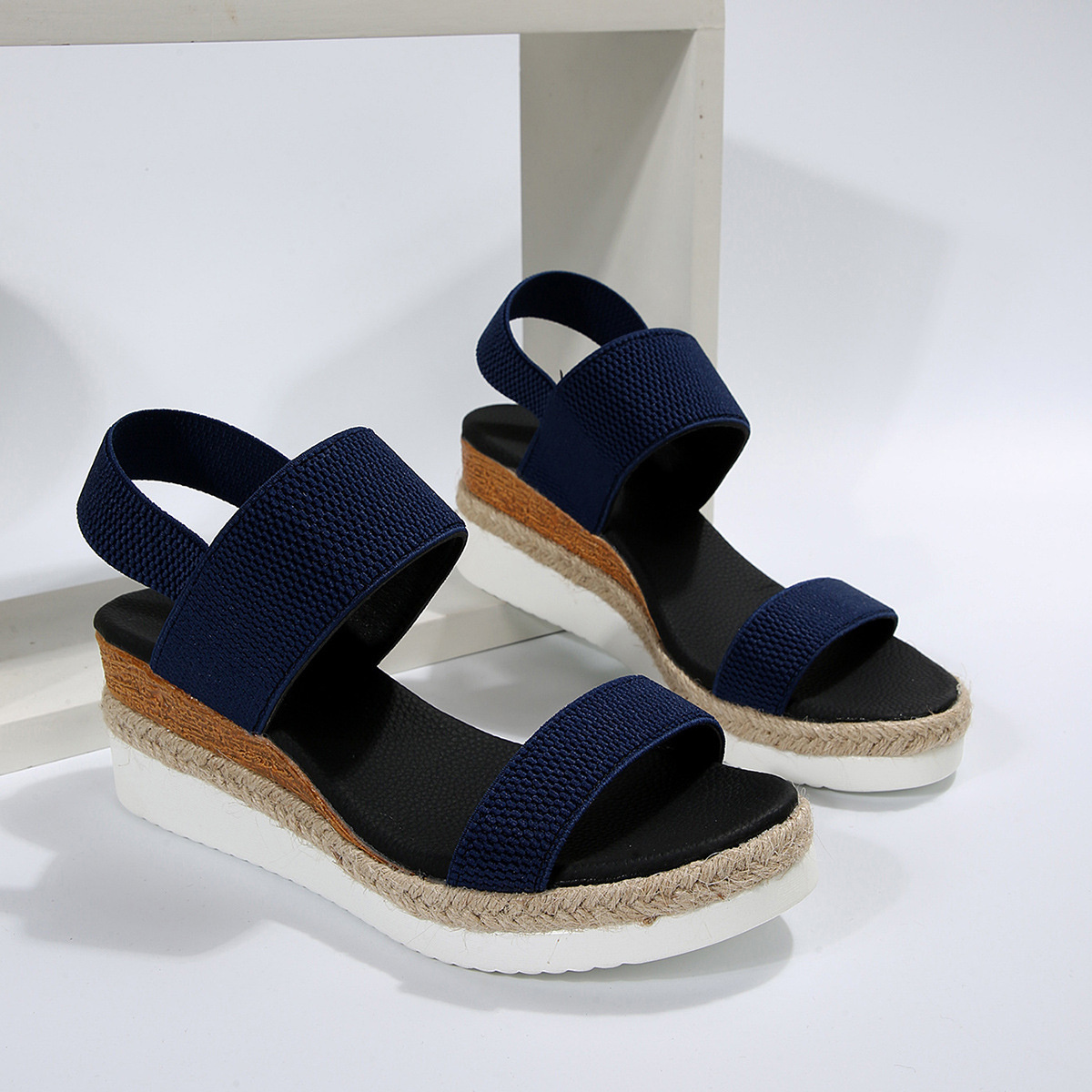 Open Toe Wedge Sandals