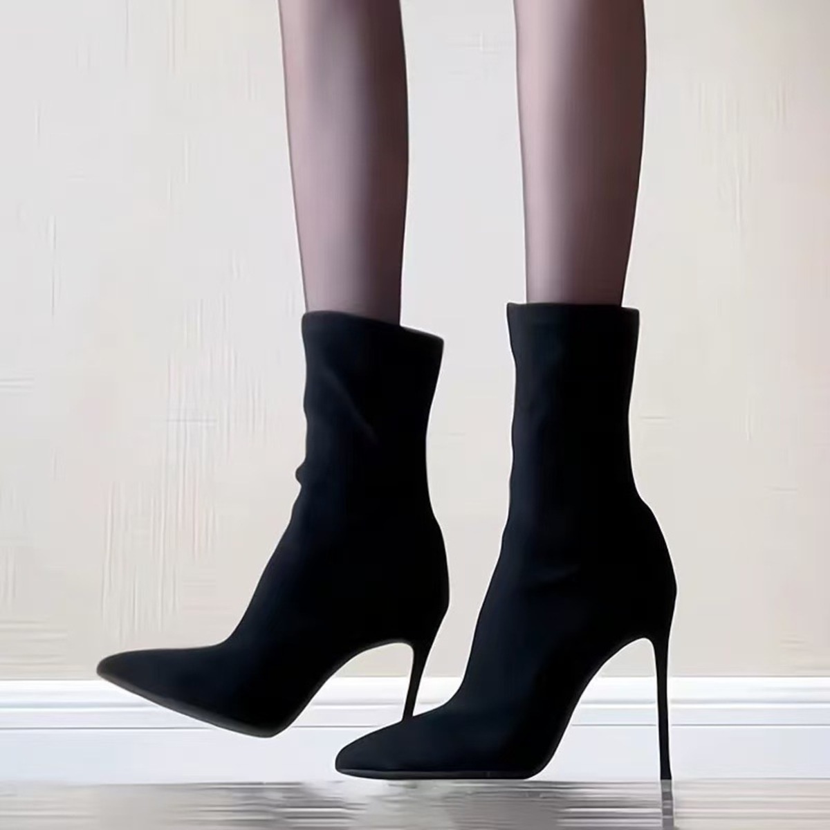 Point Toe Stiletto Boots