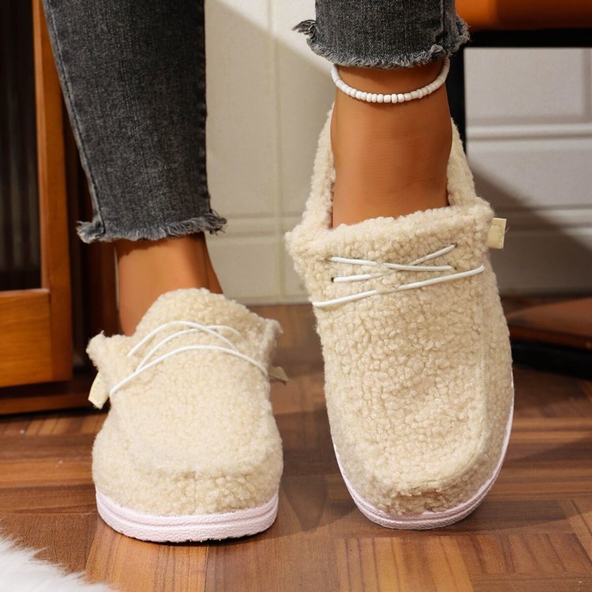 Round Toe Flats Slip-Ons
