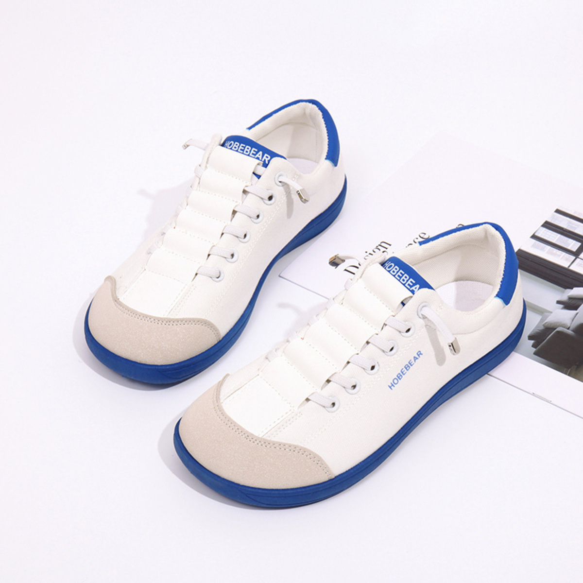 Contrast Lace Up Sneakers