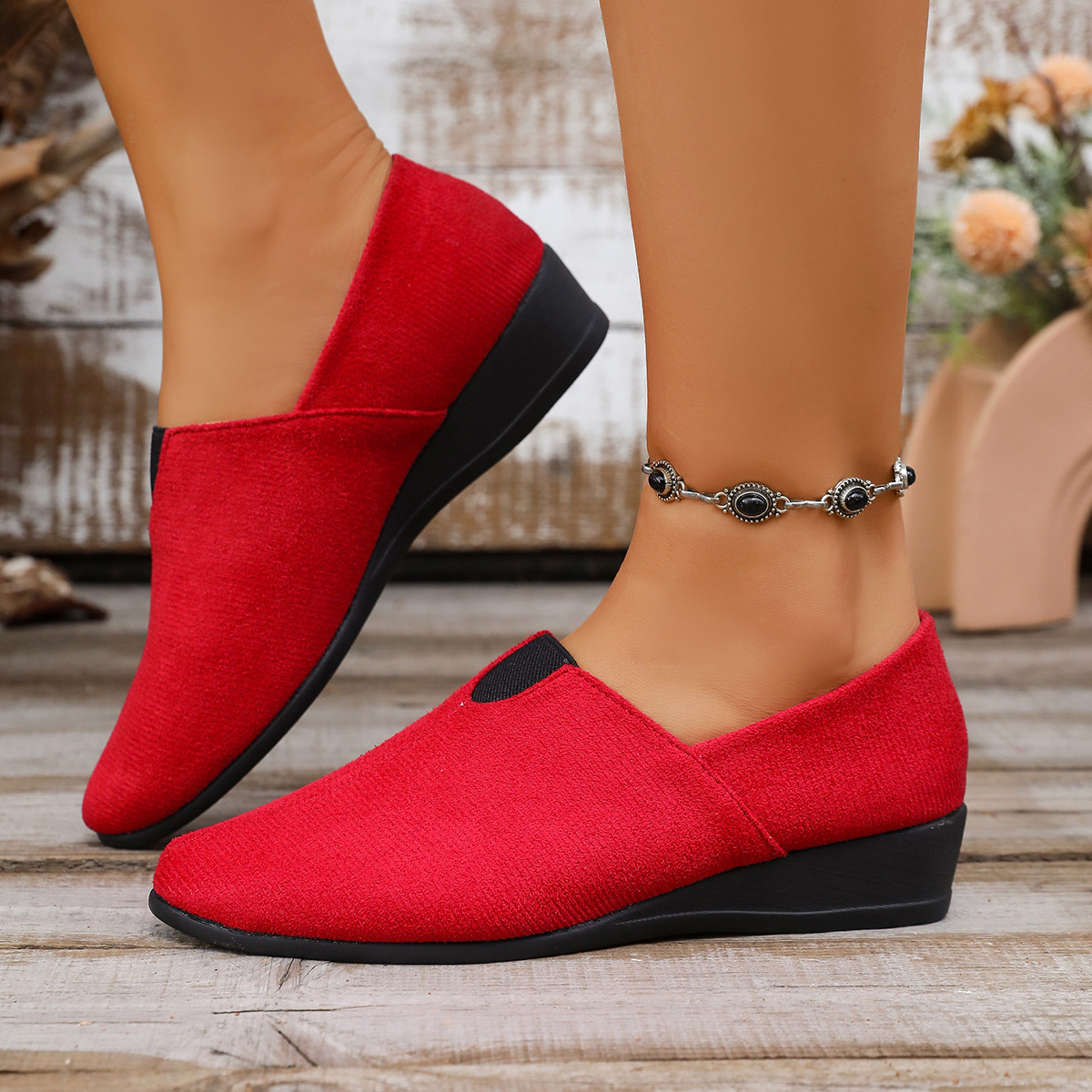 Breathable Mesh Slip-On Loafers