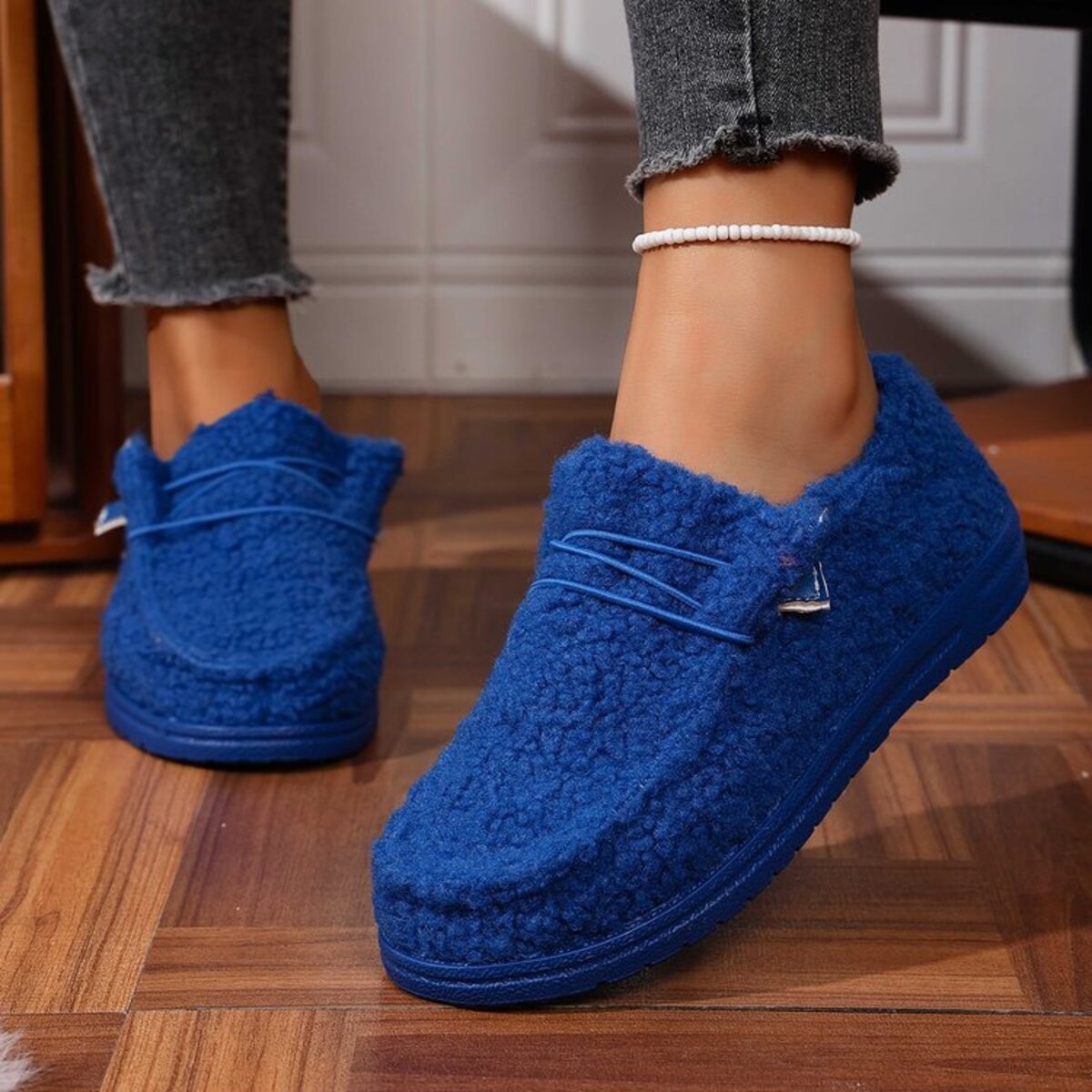 Round Toe Flats Slip-Ons