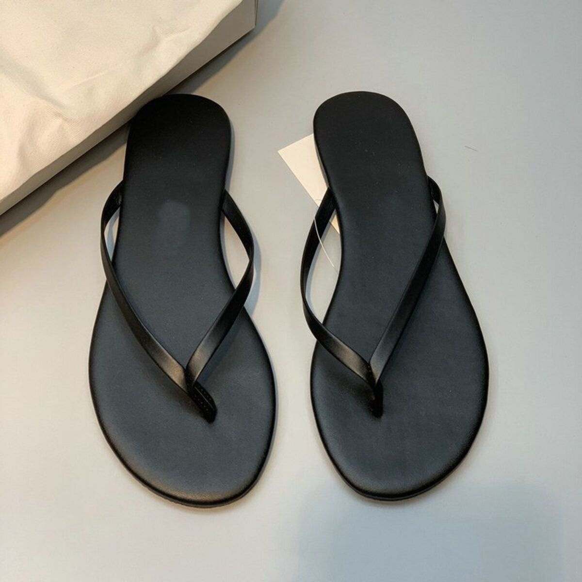 Toe Post Flats Sandals
