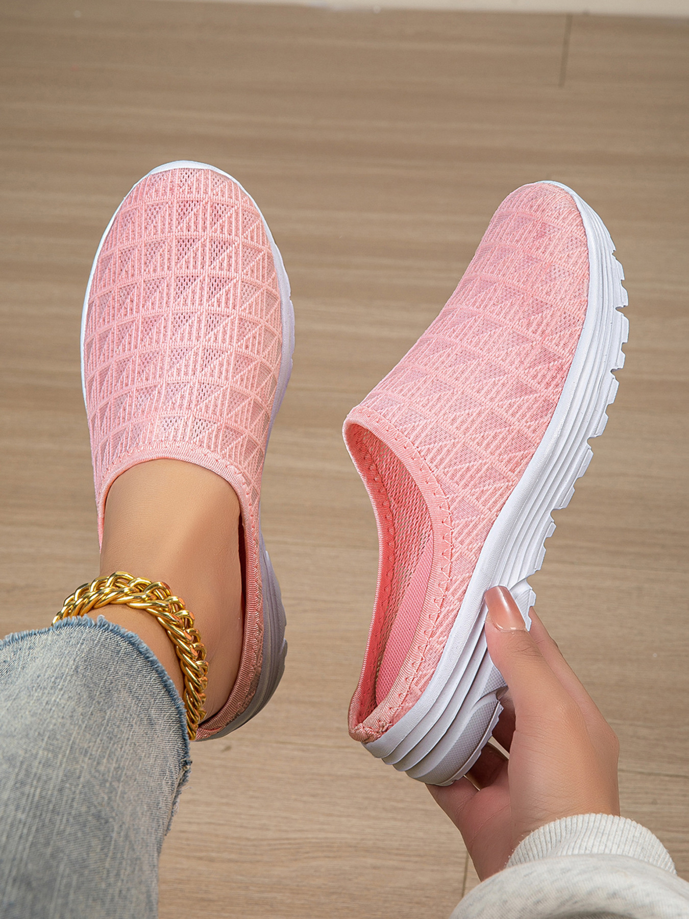 Breathable Mesh Slip-Ons