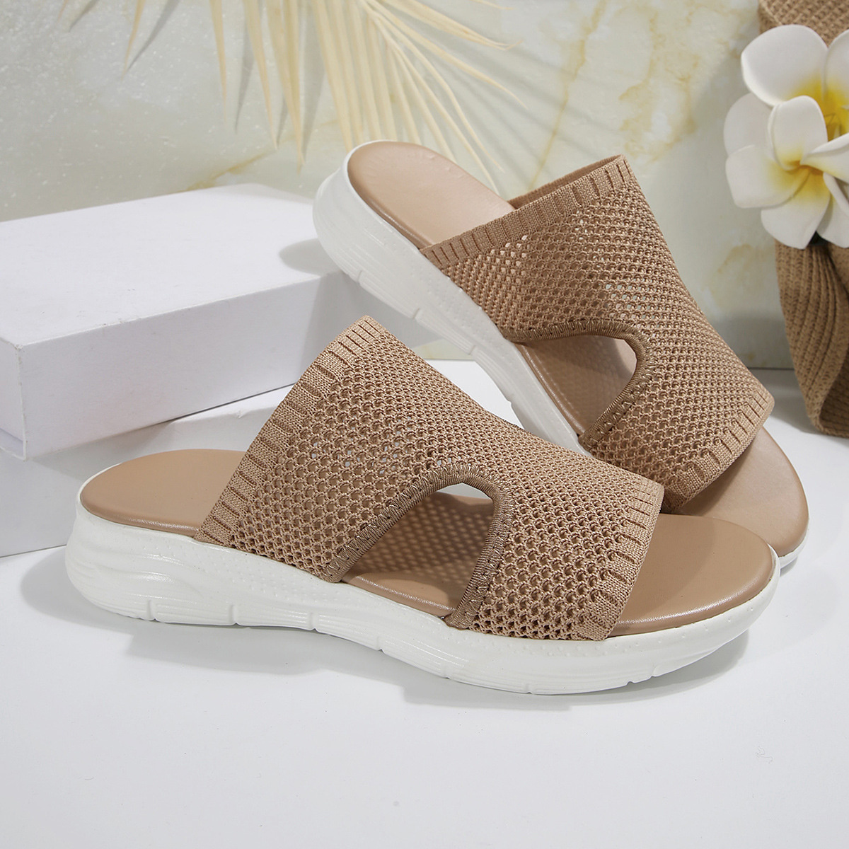 Breathable Mesh Open Toe Sandals