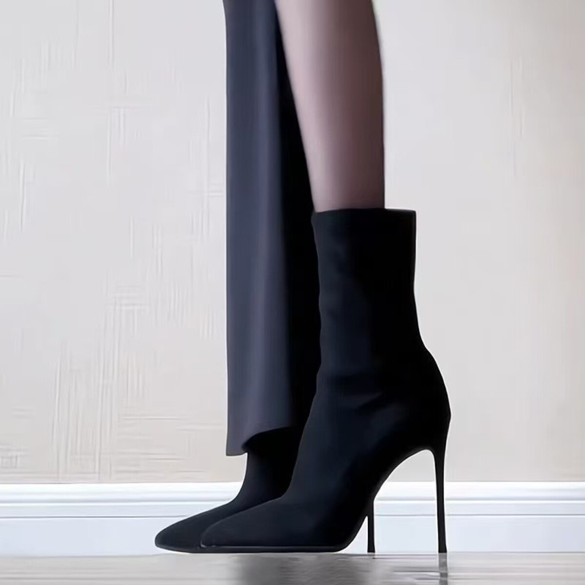 Point Toe Stiletto Boots