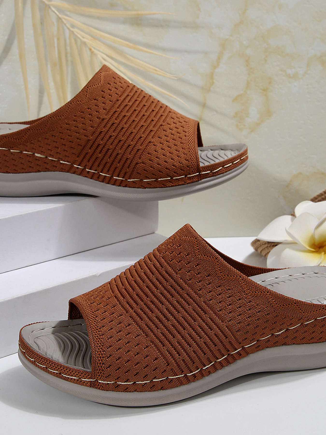 Mesh Open Toe Sandals