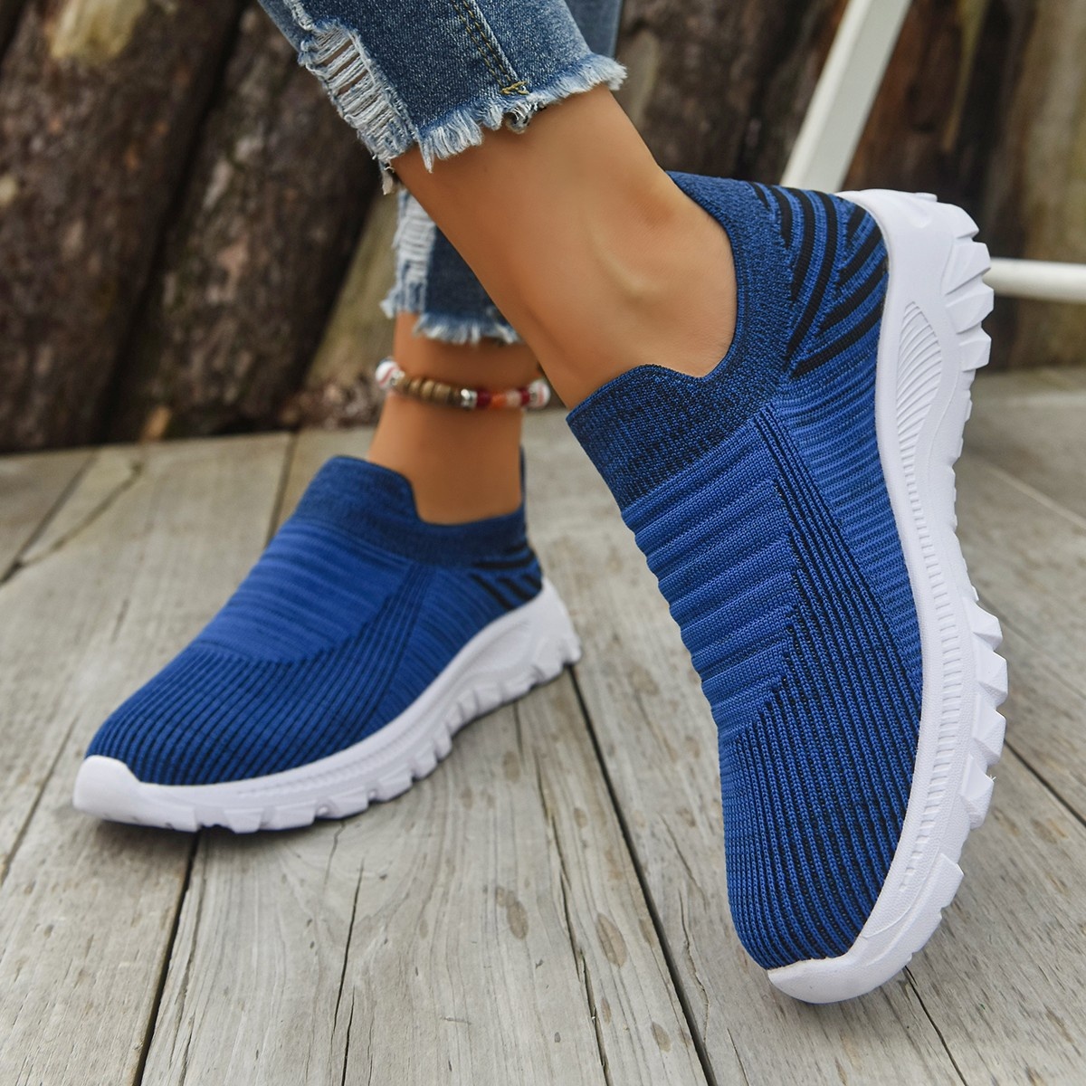 Breathable Mesh Platform Athletic