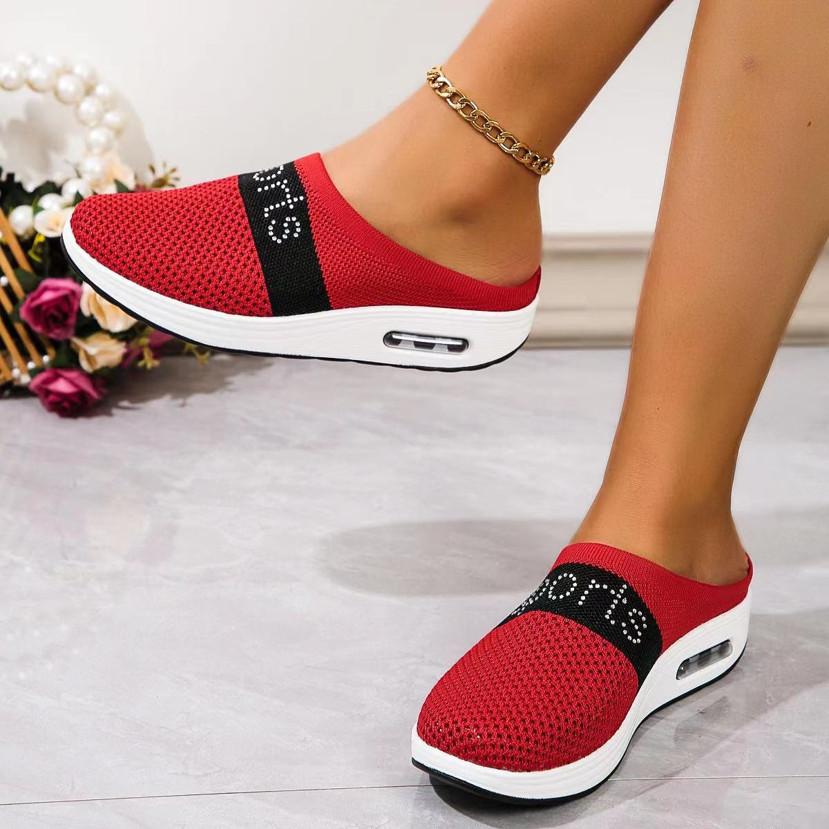 Breathable Mesh Slip-Ons