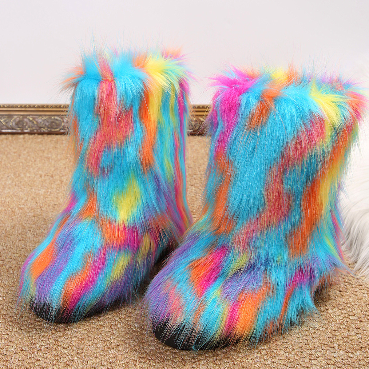 Faux Fur Winter Boots