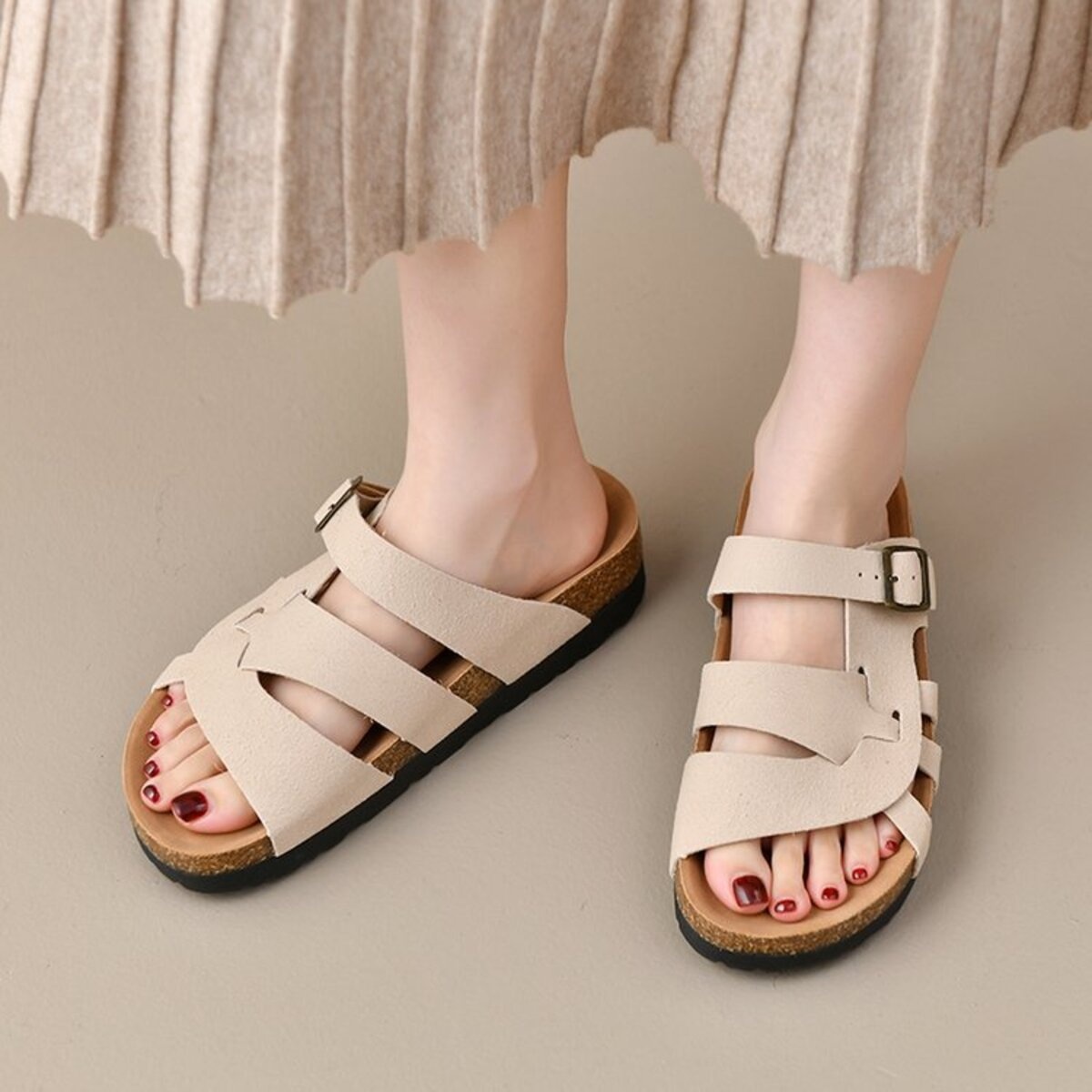 Open Toe Platform Sandals