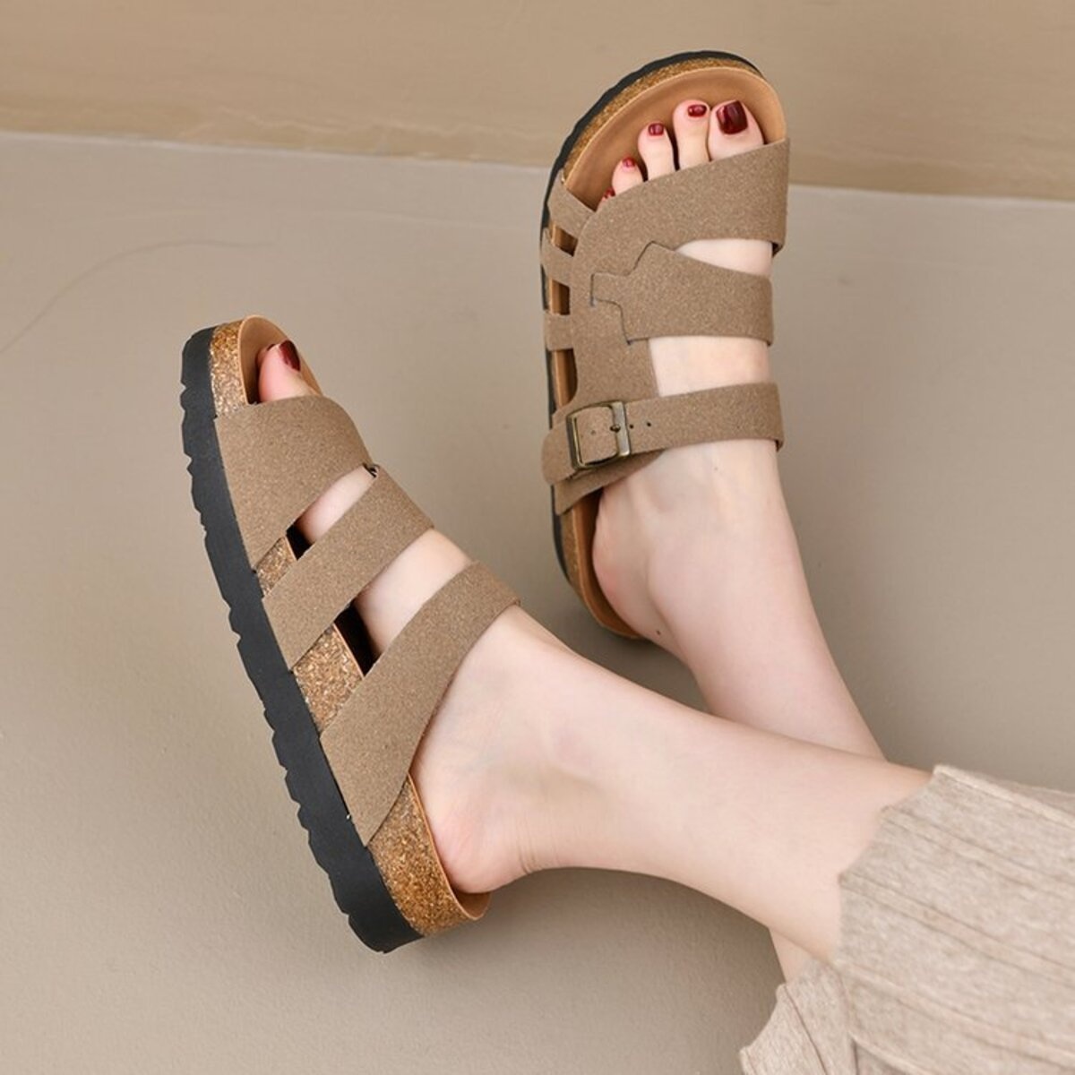 Open Toe Platform Sandals