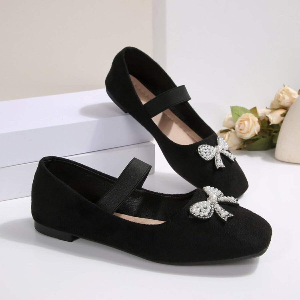 Square Toe Flats Slip-Ons