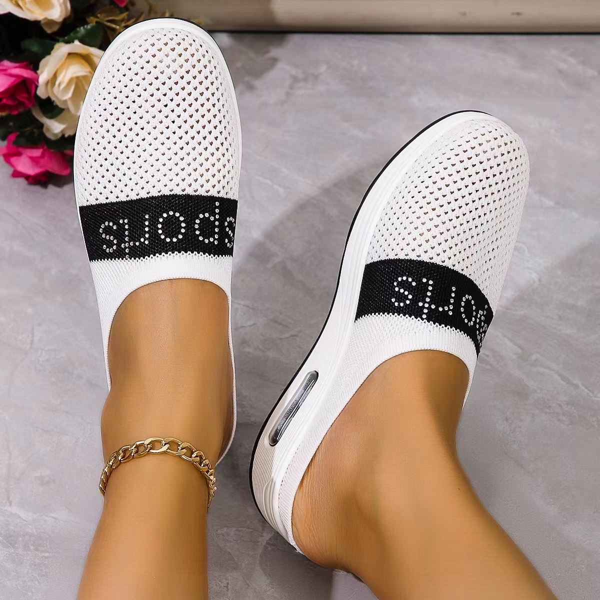 Breathable Mesh Slip-Ons