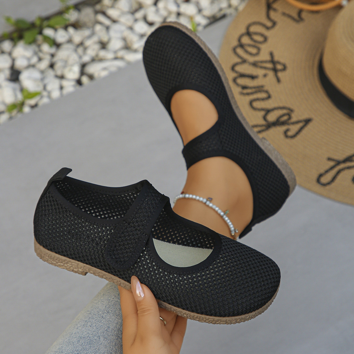 Round Toe Slip-Ons