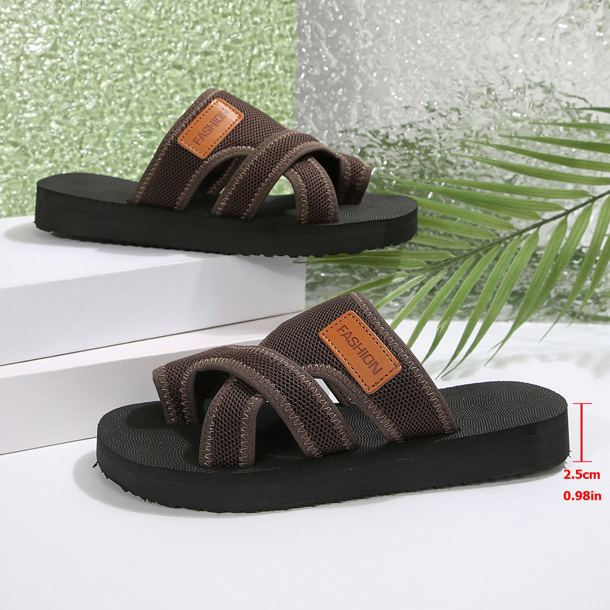 Toe Ring Platform Sandals
