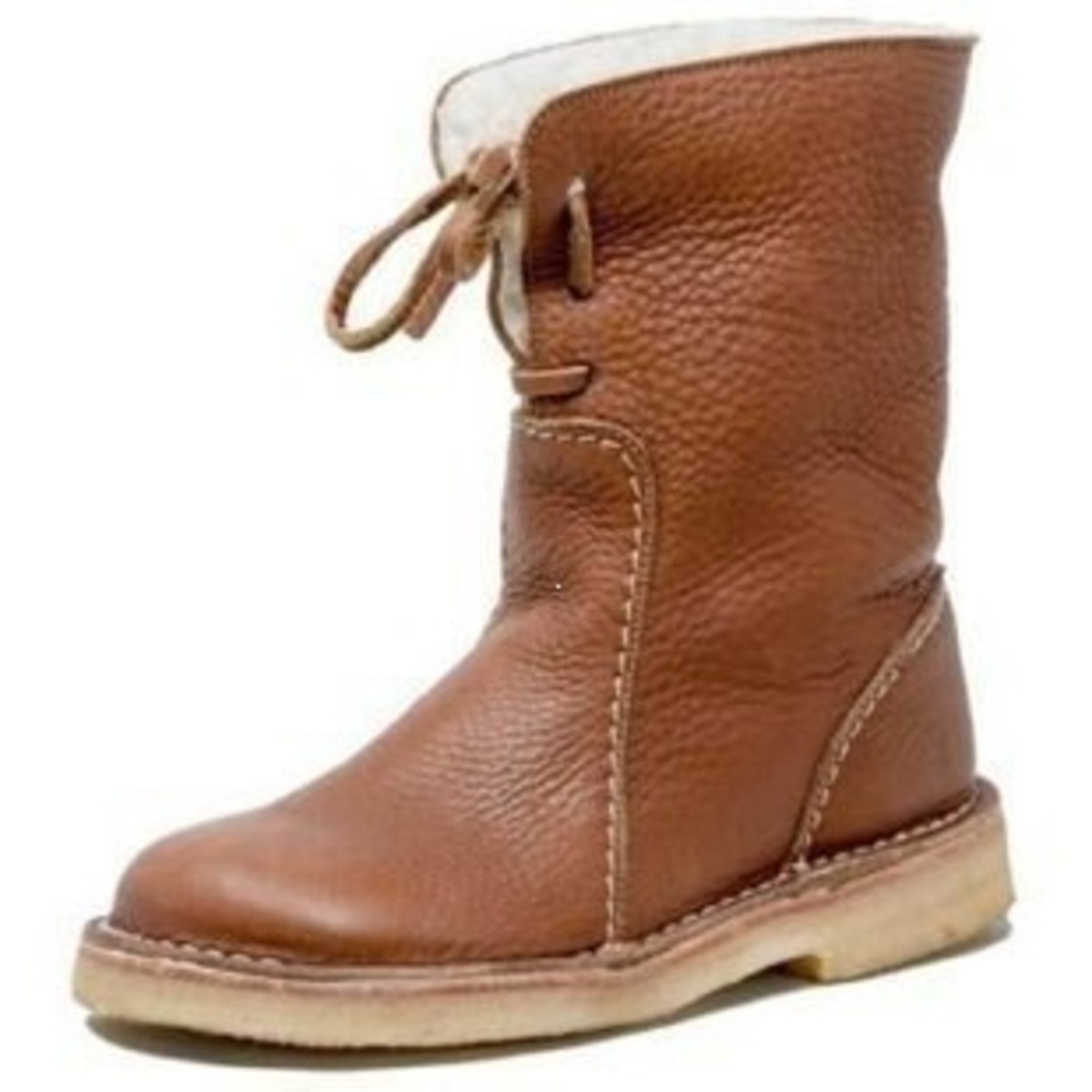 Round Toe Flats Boots