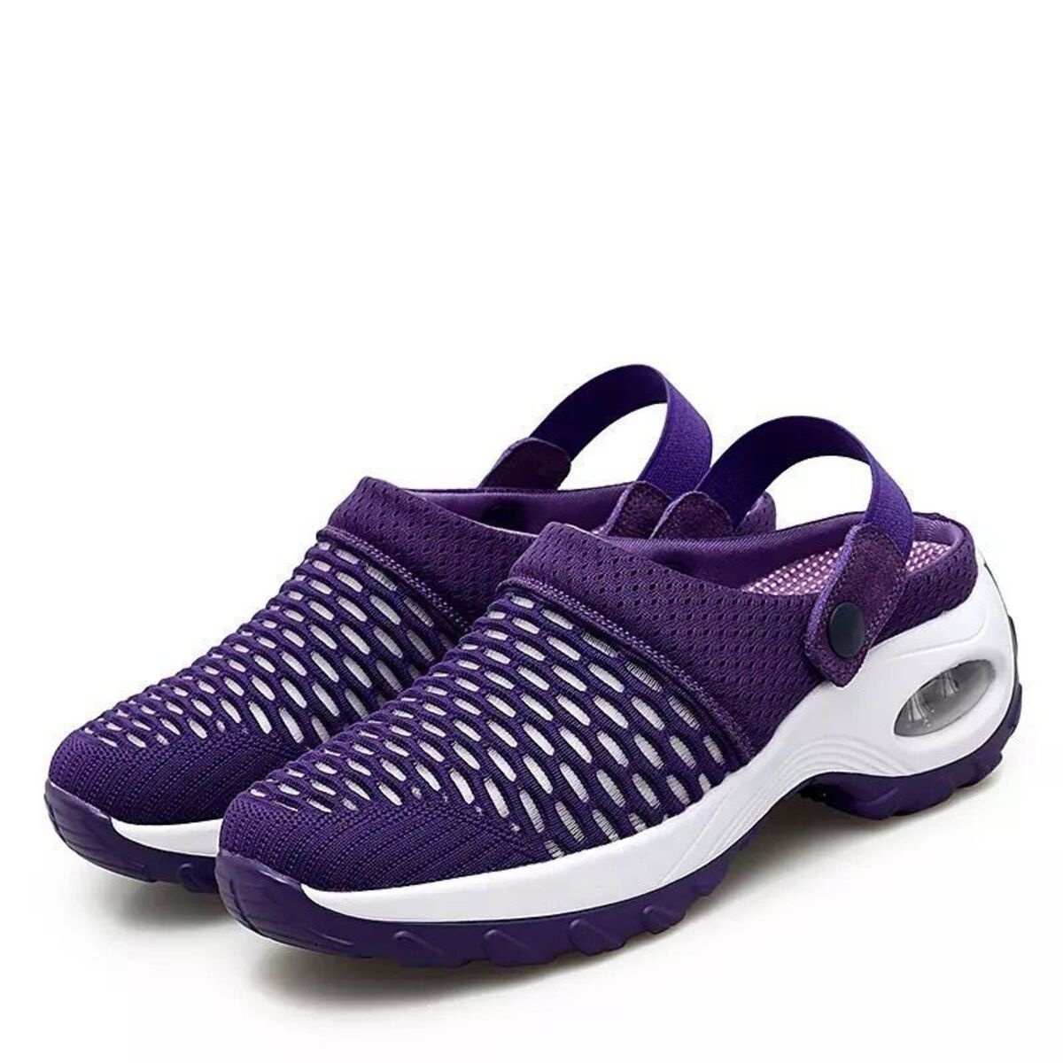 Breathable Mesh Wedge Sandals