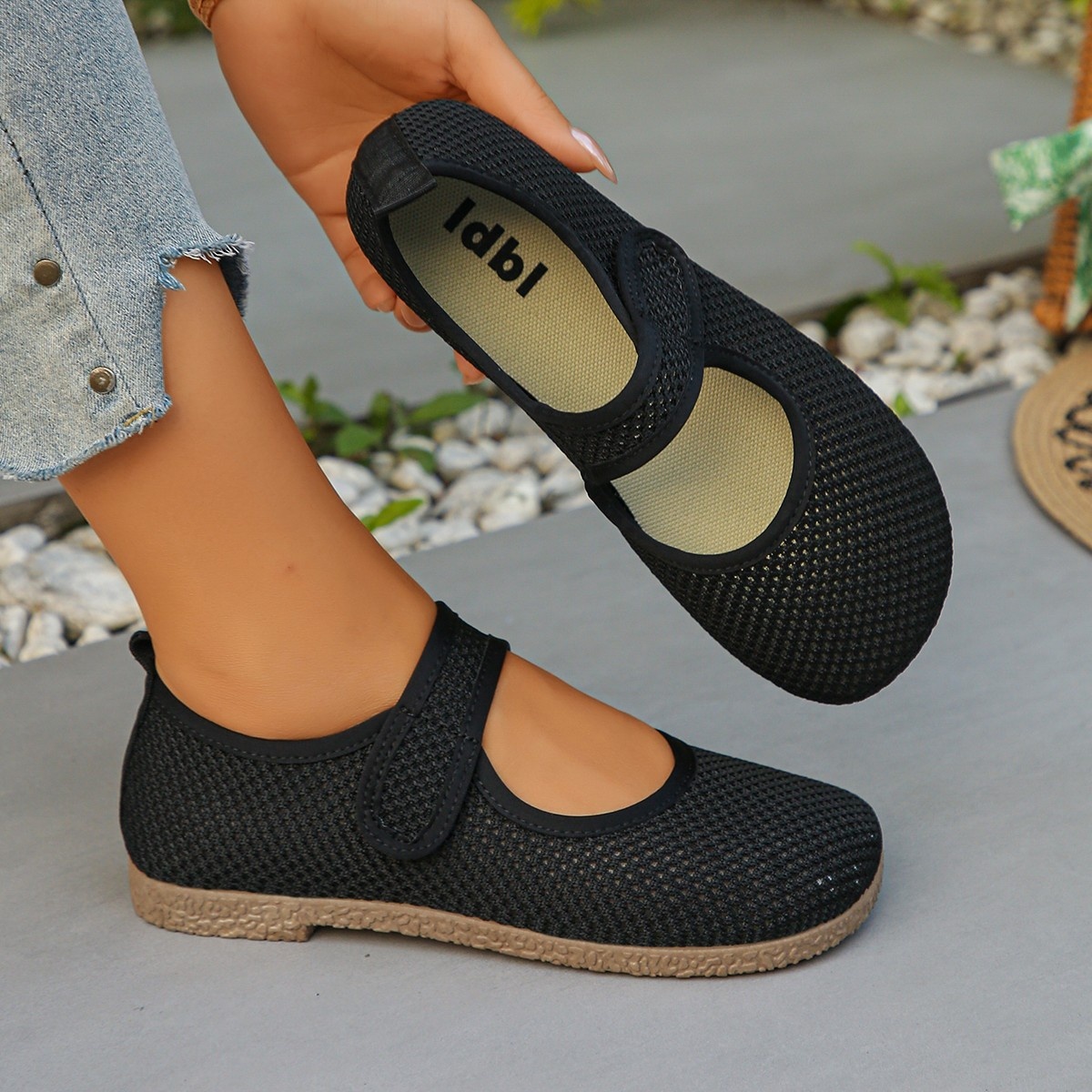 Round Toe Slip-Ons