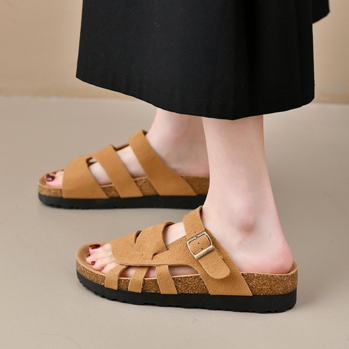 Open Toe Platform Sandals